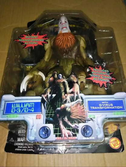 Original Toybiz Resident Evil Leon Claire Tyrant Chris Hank William Tyrant Action Figure Doll Toy for Boys Children's