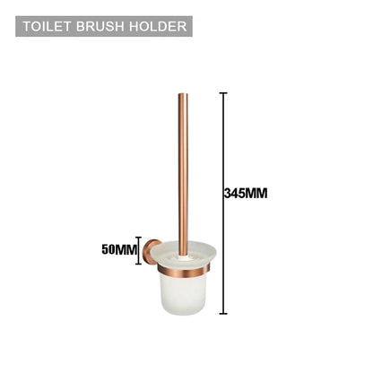 High Quality Soap Dispenser Toilet Brush Holder Toilet Paper Holder Towel Bar Rail Rack Hanger Hook Bathroom Accessories Set