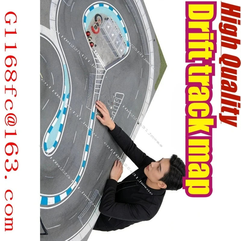 Drift Track Map Professional Simulation NEZ 1/64 1/76 Track