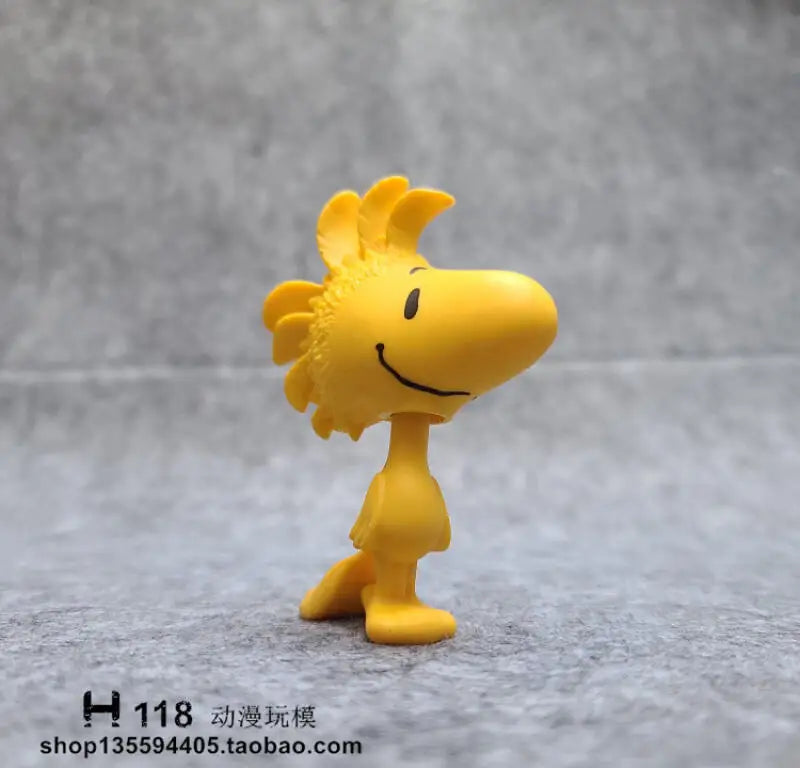 Snoopy Sally Woodstock Figure Ornament Cartoon Doll Model Interior Decoration Mini Figurine Toy Desktop Display Gift for Fans