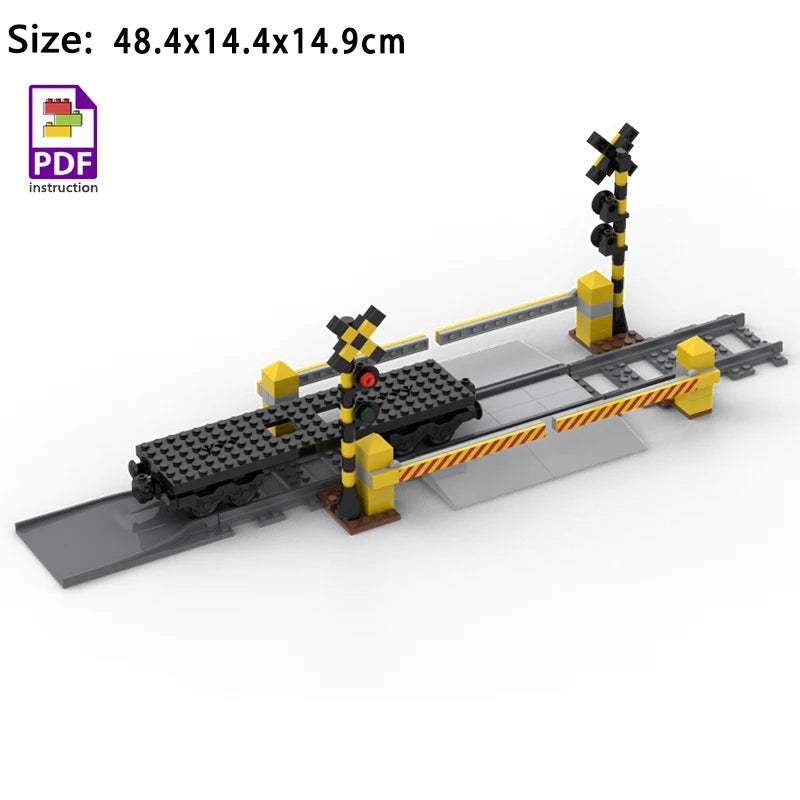 MOC Fuel Gas Tank Building Blocks Kit Wine Barrels Goods Container Forklift Bricks Toys Boys Gift