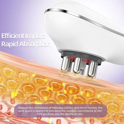 3 in 1 Body Sculpting Machine Liposuction Massager Body Anti Cellulite Tool Microcurrent Facial Skin Tighten Device Fat Burner