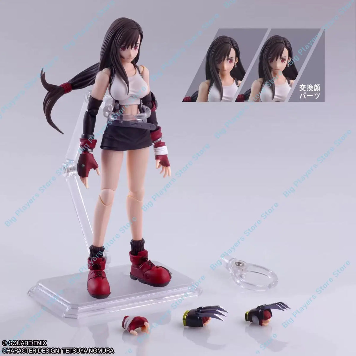 In Stock SQUARE ENIX Final Fantasy VII BRING ARTS Action Figures Cloud & Tifa