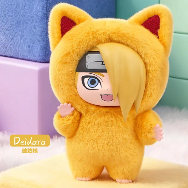 2026 New Presale Eaki Naruto Kittenland Series Blind Box Collectible Anime Figure Trendy Toys Peripheral Pendant Ornament Gifts