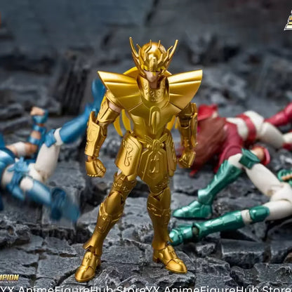 BLOKEES Saint Seiya Super Edition Building Block Man Andromeda Shun Aphrodite Shaka Movable Assembly Collectible Model Toy Gift