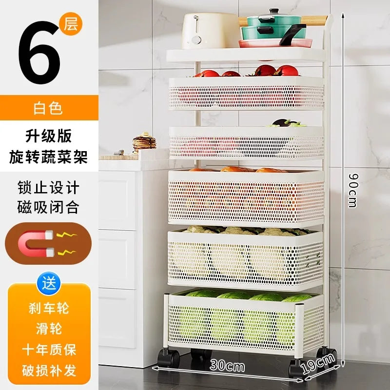 Carrito Bookshelf Mobile Kitchen Trolley Organizer with Wheels Gap Mobile Bookshelf Trolley Household Storage Rack 트롤리 수납선반