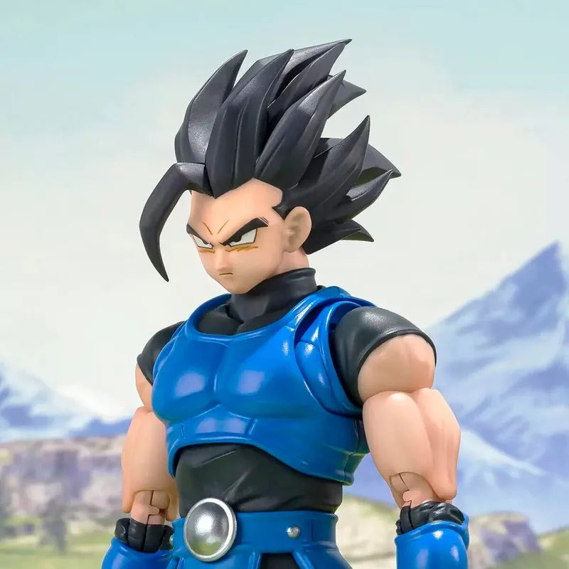 16cm Shf Dragon Ball Legends Super Saiyan Blue Shallot Articulated Action Figure Anime Collectible Model Toy Gift For Anime fans
