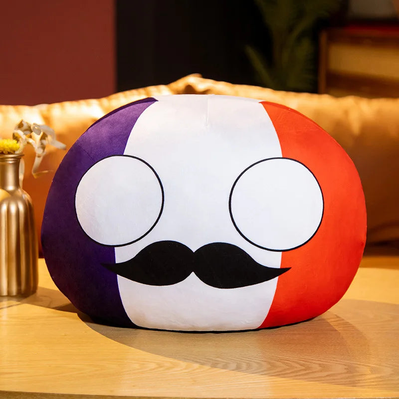 Country Ball Plush Toys 70 Styles 10cm Polandball Pendant Country Balls Countryball Stuffed Doll Xmas Birthday Gifts for Kids