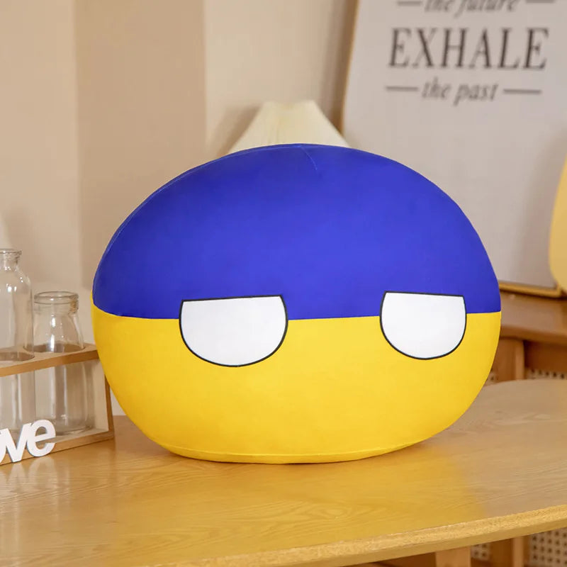 Country Ball Plush Toys 70 Styles 10cm Polandball Pendant Country Balls Countryball Stuffed Doll Xmas Birthday Gifts for Kids