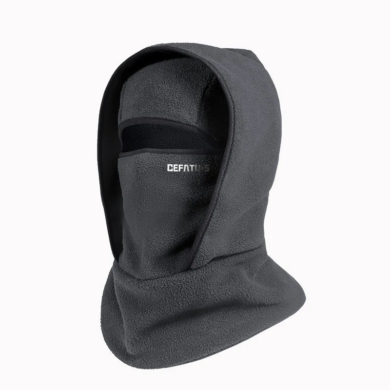 Windproof Cold-Proof Outdoor Mask, Winter 2-in-1 Hat & Neck Warmer,Ski Cycling Sports Balaclava,Soft Warm Breathable,for