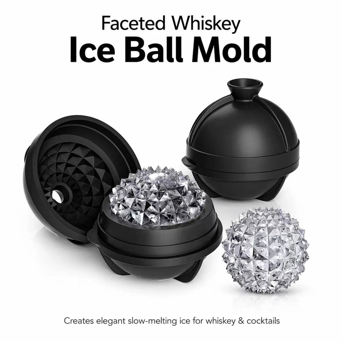 Silicone Ice Ball  Mold  Whiskey Ice Hockey Tools Ice Ball Mold  Kitchen Bar Tool