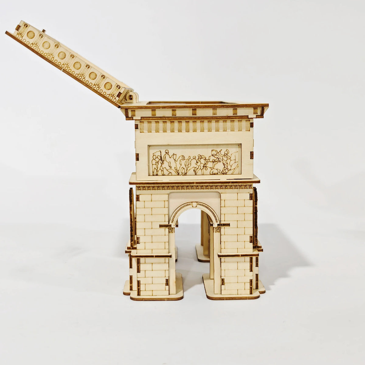 DIY 3D Wooden Puzzle Model - Arc De Triomphe - Perfect Gift for Model Enthusiasts, Birthdays, Christmas, and Holiday Celebration