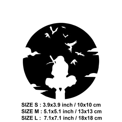 Anime ninja  decal,Personalised Decorative Accessories Decal Waterproof with high quality.