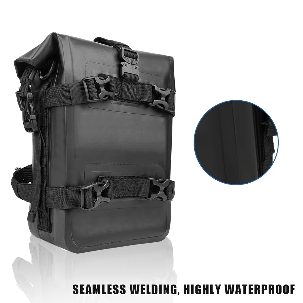 For  R1200GS R1250GS ADV For HONDA NC750X CB500X Motorcycle Frame Crash Bars Waterproof Bag Bumper Repair Tool Placement Bag