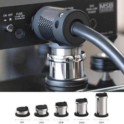 1PCS HIFI Audio Power Cable Adjustable Pad Anti-shock Shock Absorber Pad Vibration Absorption Stands Line Support Wire Bracket