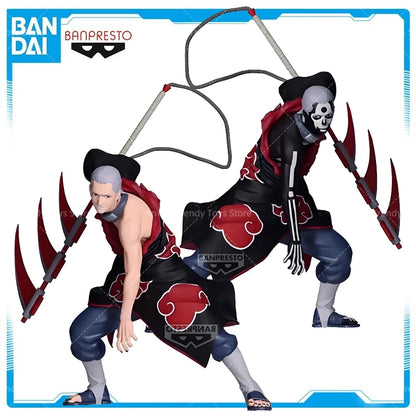 In Stock Original BANDAI Banpresto VIBRATION STARS NARUTO Hidan Anime Figures Action Figure Model Toys Christmas Gifts WY