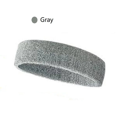 Towel material solid high eleastic thick sweat absorbing running cycling outdoor sports sweatband headband hair band