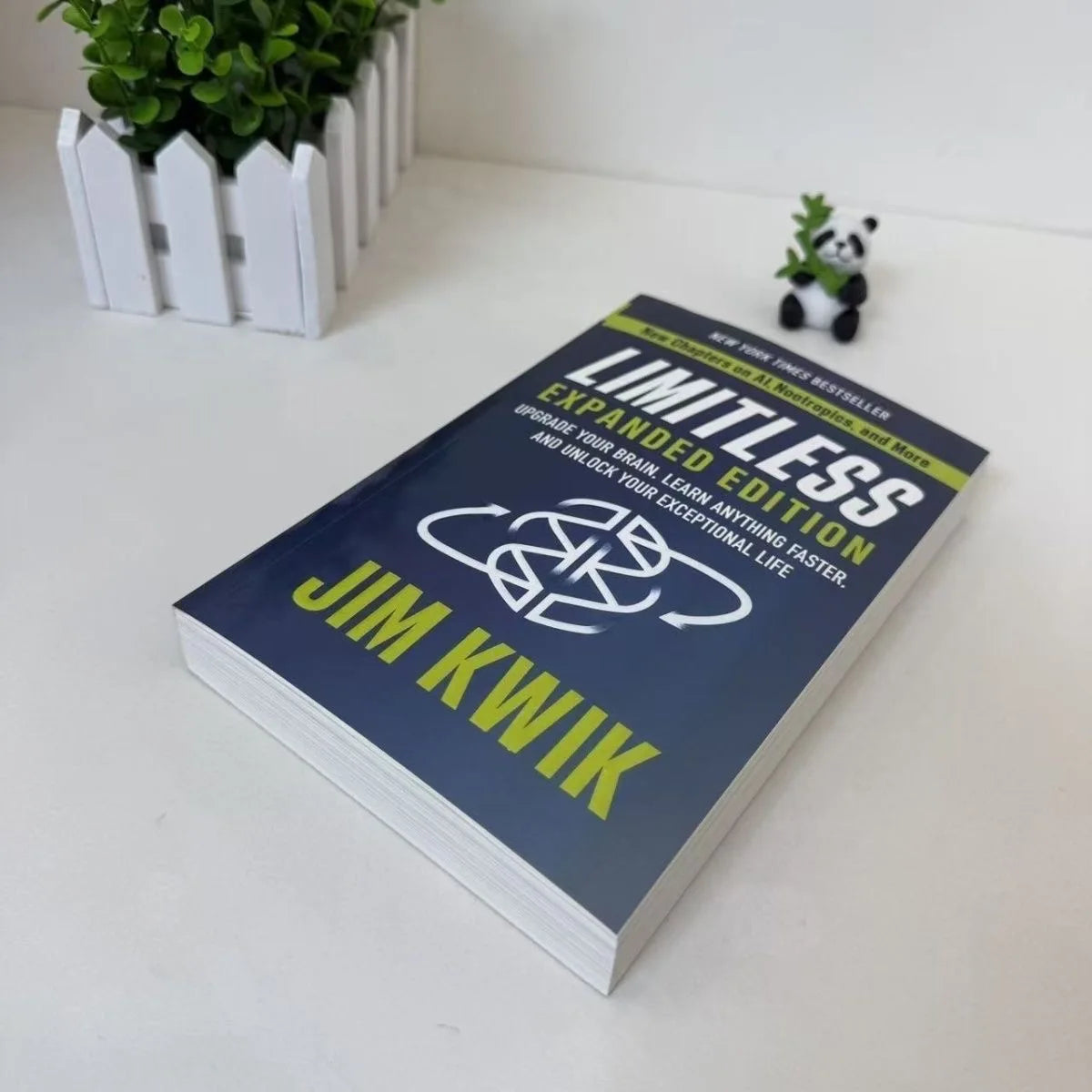 Limitless Expanded Edition by Jim Kwik - Upgrade Your Brain Learn Anything Faster Self Help Book