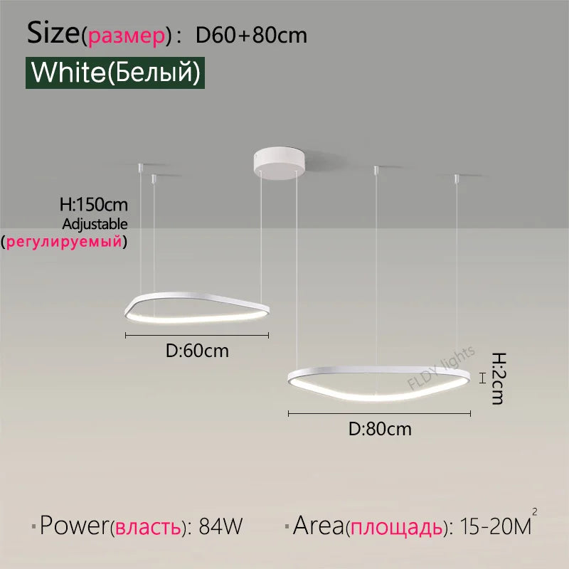 Modern Designer Chandelier Hanging Lamp Pendant Lamps for Ceiling Modern Home Decor Ornaments Interior Lighting Pendant Lamp