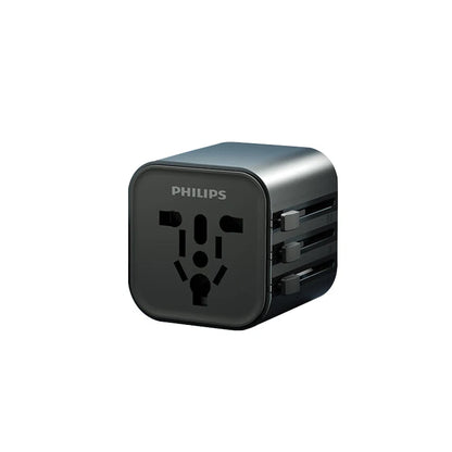 Philips Global Travel Adapter Philips Universal Conversion Socket US/EU/Aus/UK Adaptor