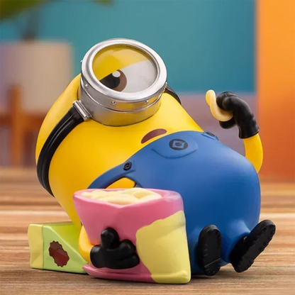 POP MART Minions Lazy Every Day Series Original Blind Box Surprise Mystery Box Cute Anime Action Figure Ornaments Figurines
