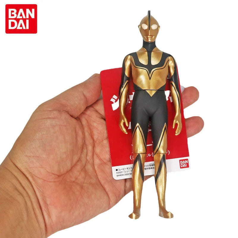 Bandai Namco Ultraman Zoffy Soft Rubber Figure Drop Resistant With Hang Tag Medium Size Movie Version Model Kaiju Toy 58703