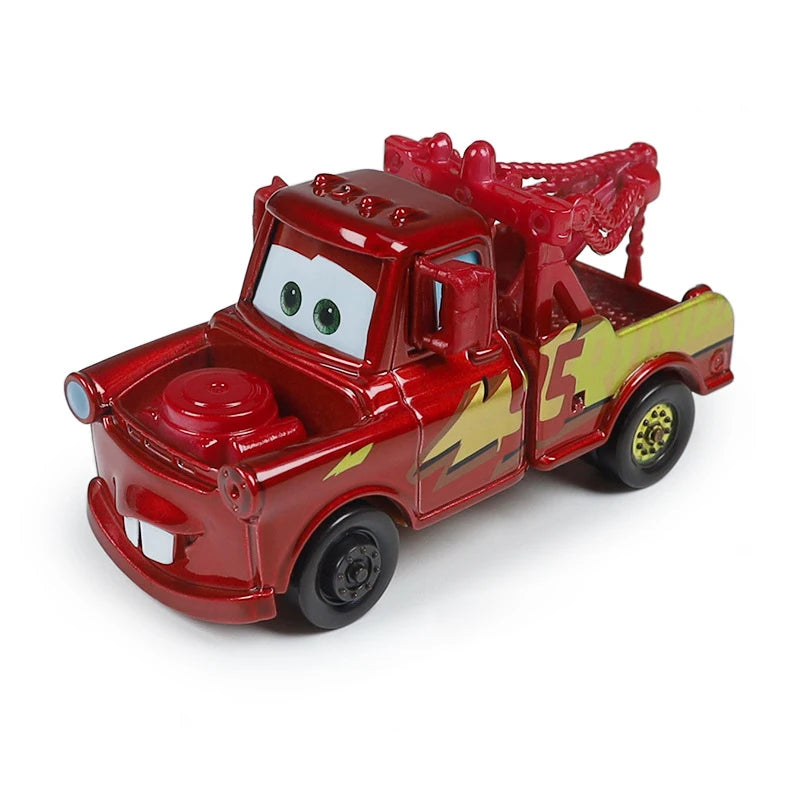 Cartoon Pixar Cars Mater 1/55 Metal Die Casting Model Car Alloy Material Anime Figure Collectibles Racing Toys Birthday Gifts