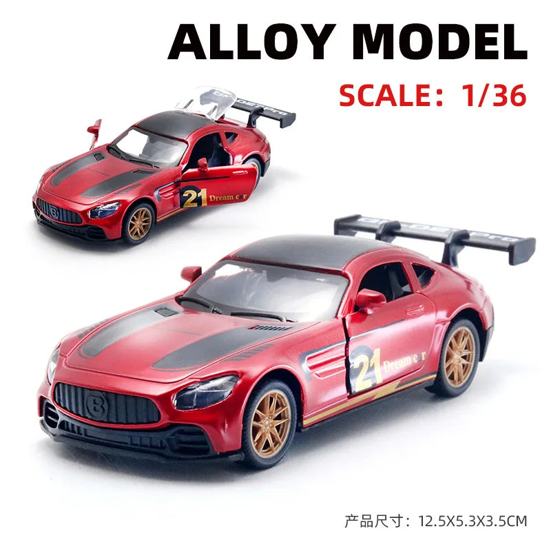 1:36 R34 MX5 RX7 AE86 Diecast Model Car Alloy Simulation Car Model for Display & Collection
