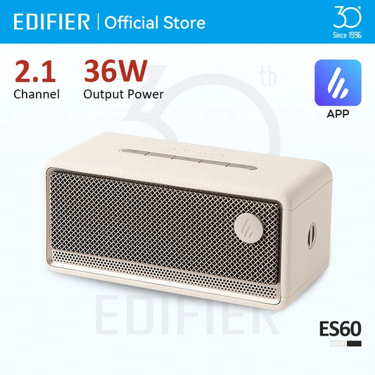 Edifier ES60 Portable Bluetooth Speaker Mini Sound Box Wireless Sound Bar 36W RMS Outdoor IP66 Waterproof Long Battery Life