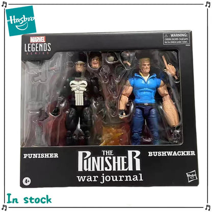 Original Hasbro Marvel Legends Punisher Executioner Anime Figure Model Gift Toy Collection