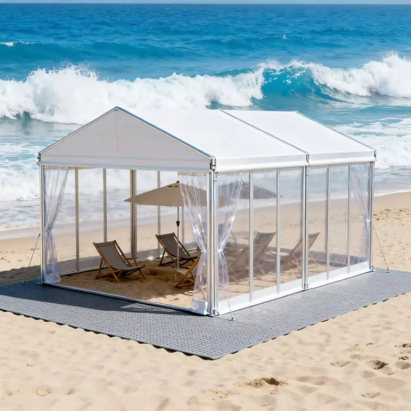Custom Outdoor A‑Frame Shelter Tent, Stable Frame Structure Marquee, Waterproof Event Tent for Wedding Ceremony, Exhibition