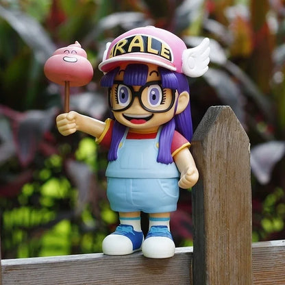 Dr. Slump Anime Figure Arale New Year Birthday Gift Toys Collectible Animation Cartoon Pvc Material Model Toys Decoration