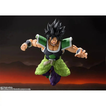 Reissue Bandai S.H.Figuarts BROLY -SUPER- Action Figures Dragon Ball Super Saiyan Anime Figure Plastic Toys Free Gift