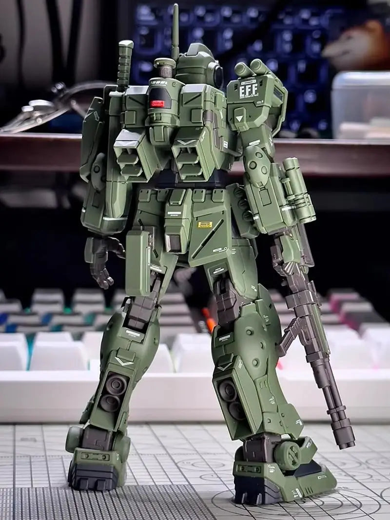 XFS HG Rgm-79s Gm Spartan 1/144 Scale Assembly Model Kit Action Figure Decorative Plastic Hobby Doll Toys Collect ornament Gifts