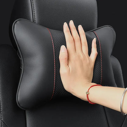 Car Ornaments Seat Headrest Auto Neck Pillow For Toyota GR Gazoo Racing Yaris Supra A90 GT GT3 GR86 Corolla accessories interior