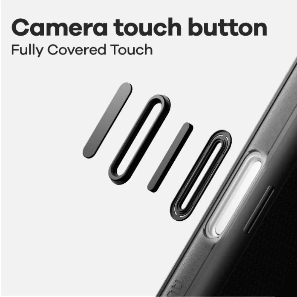Aulumu A17 Rugged for iPhone 17 Pro Max Case | MagSafe Compatible Touch-Sensitive Buttons Integrated Drop Protection Military