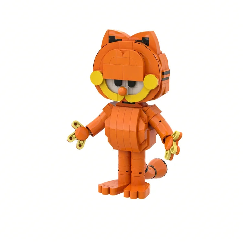 317pcs MOC GARFIELD Creator Model Building Blocks Construction Toy Assemble Christmas Gift Creative DIY Idea Toys Architecture
