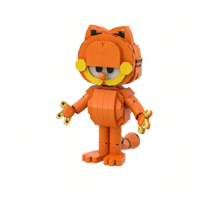 317pcs MOC GARFIELD Creator Model Building Blocks Construction Toy Assemble Christmas Gift Creative DIY Idea Toys Architecture