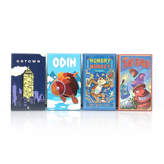 2025 New Board Game Card Game | GoTown | Hungry Monkey | Circus Flohcati | Tiki Topple | ODIN | Family Puzzle Fun Party Game
