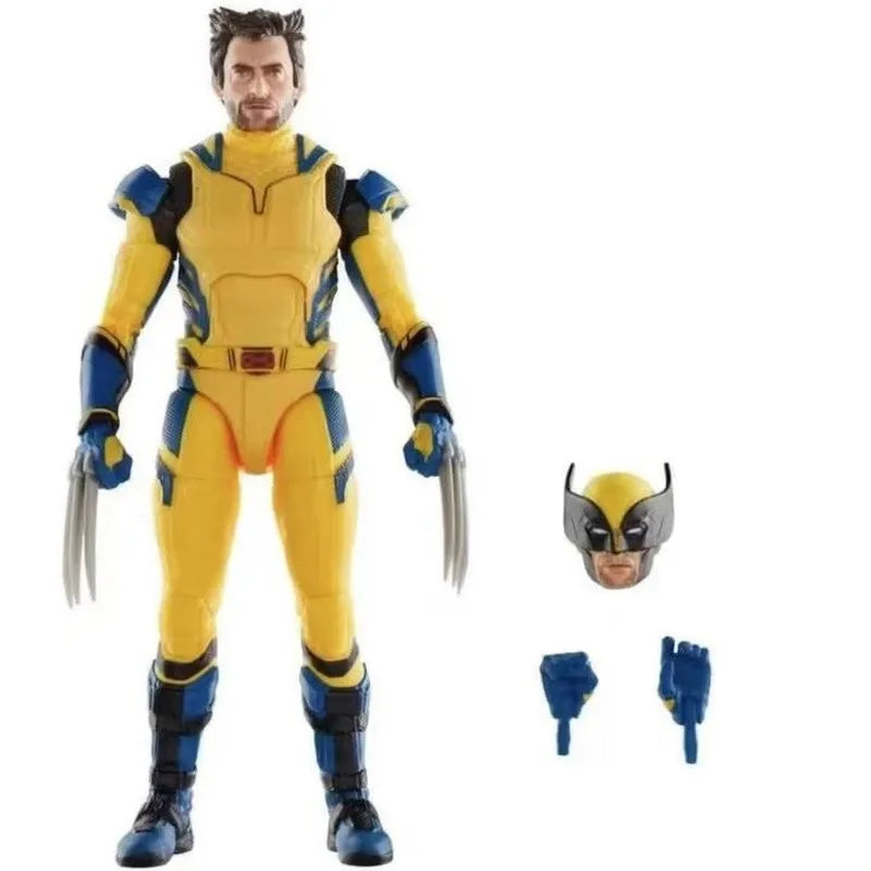 Marvel Legends Wolverine Deadpool Wolverine Movie Yellow Suit 6 Inch Action Collectible Figure For Adult Collectors