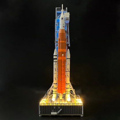 BYB LED Light For LEGO 10341 Artemis Space Launch Building Blocks Decorative Lamp Remote Control (Not Include  Building Blocks)