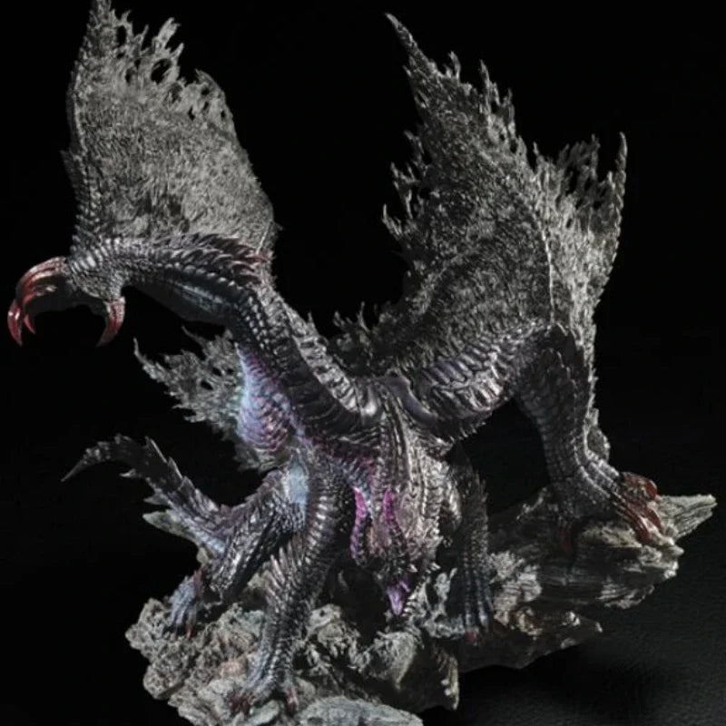 Genuine And In Stock Monster Hunter Statue Gore Magala Cfb Handmade Model Gift Collection World Ice Rise Birthday Gift Gk Statue