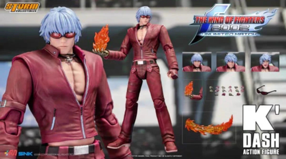 【MT】Storm Collectibles THE KING OF FIGHTERS 2002 UNLIMITED MATCH K DASH Action Figure Model Gift Toy Figure