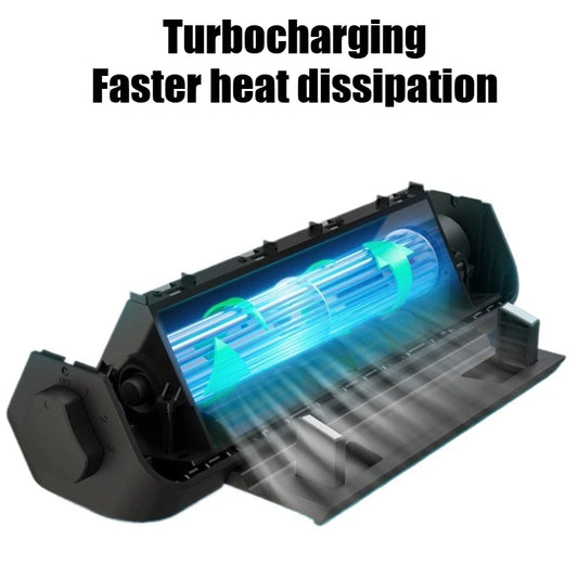 Turbine Laptop Radiator Computer Cooling Base Laptop Stand Universal for Mobile Phones and Tablets