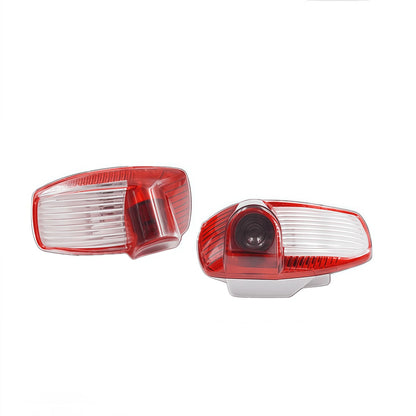 HD 2Pcs For Porsche 911 Macan Cayenne 955 957 958 Panamera 970 971 Boxster Tayan 987 718 GTS Cayman LED Car Door Projector Light
