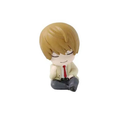 Q Version DEATH NOTE Figure Cute Edition Yagami Light 4cm Ryuk/L·Lawliet PVC Action Figure Amine Collectible Figurine