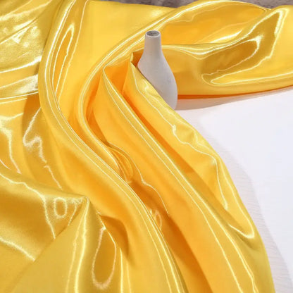 Liquid Water Light Reflective Fabric Per Meter for Clothes Wedding Dresses DIY Sewing Fashion Plain Silky Smooth Cloth Pink Blue