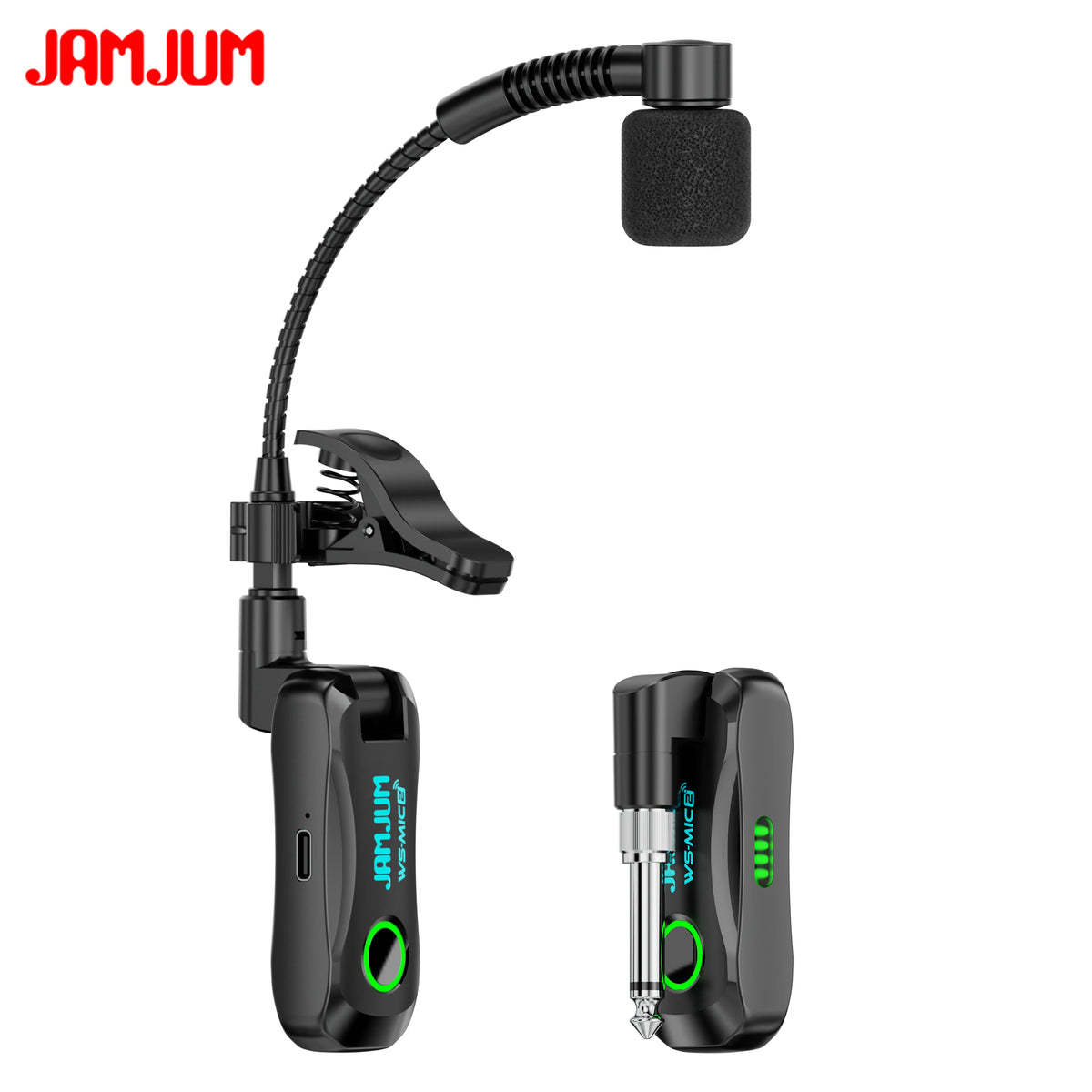 Wireless Acoustic Microphone for Saxophone – High-Quality Audio with Strong Anti-Interference