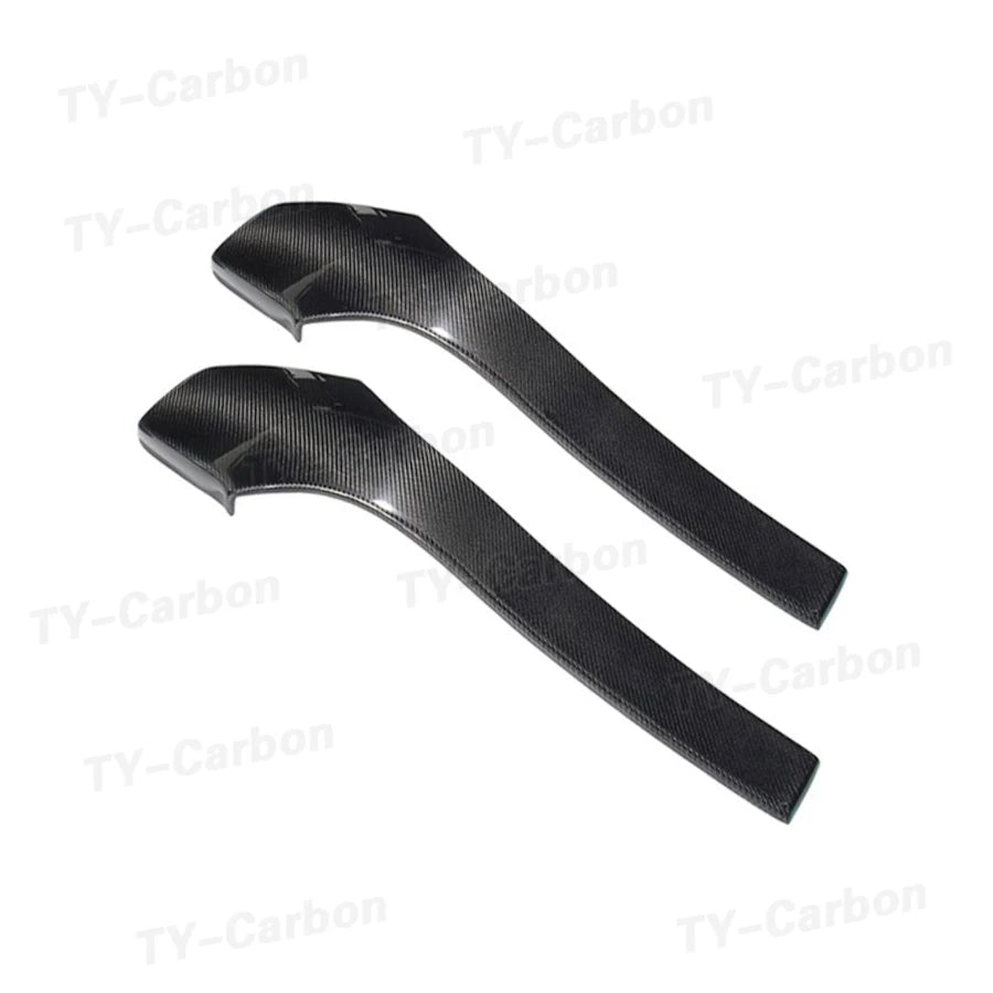 Real Dry Carbon Fiber Car Interior Seat Back Covers Trims Accessories for BMW F80 M3 F82 F83 M4 F87 M2 M2C 2019+ Car accessories