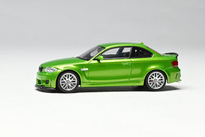 7CM Model 1/64 1M Coupe E82 Model Car Vintage Cars Diecast Vehicle Collection Model With Display Case Gifts for Adults